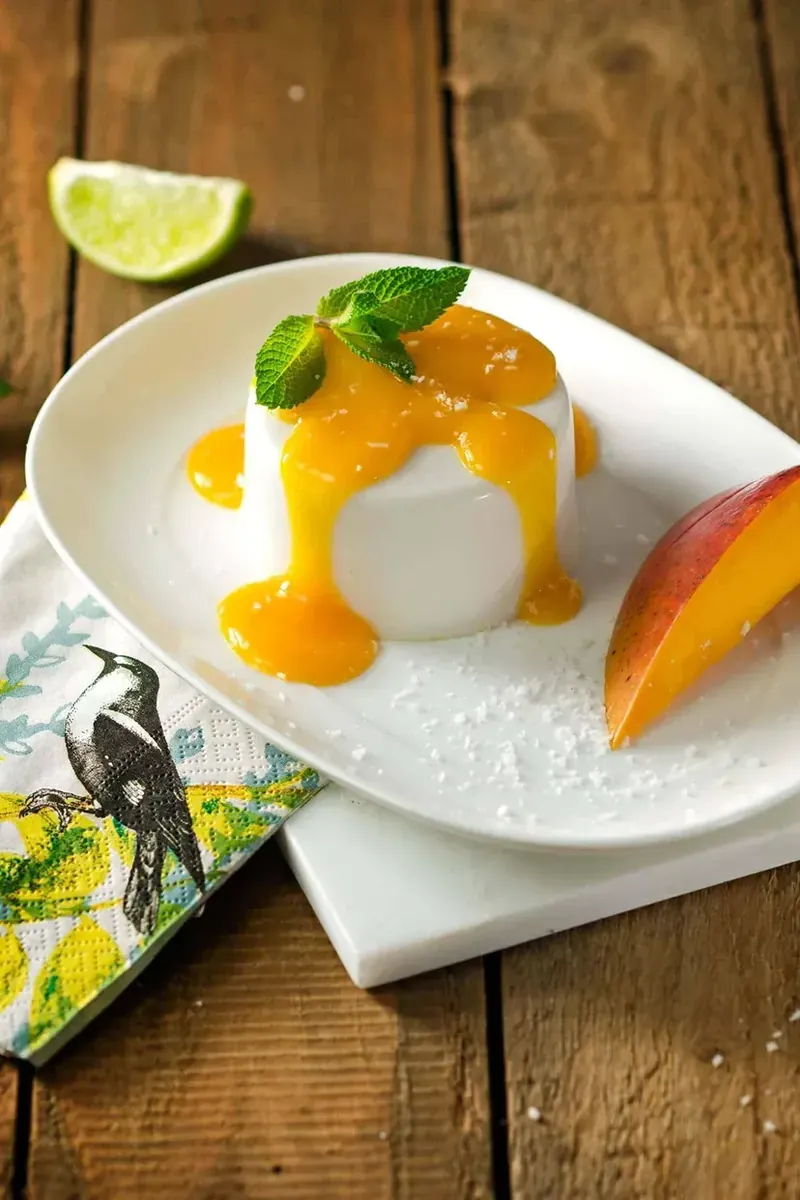 Mango Panna Cotta